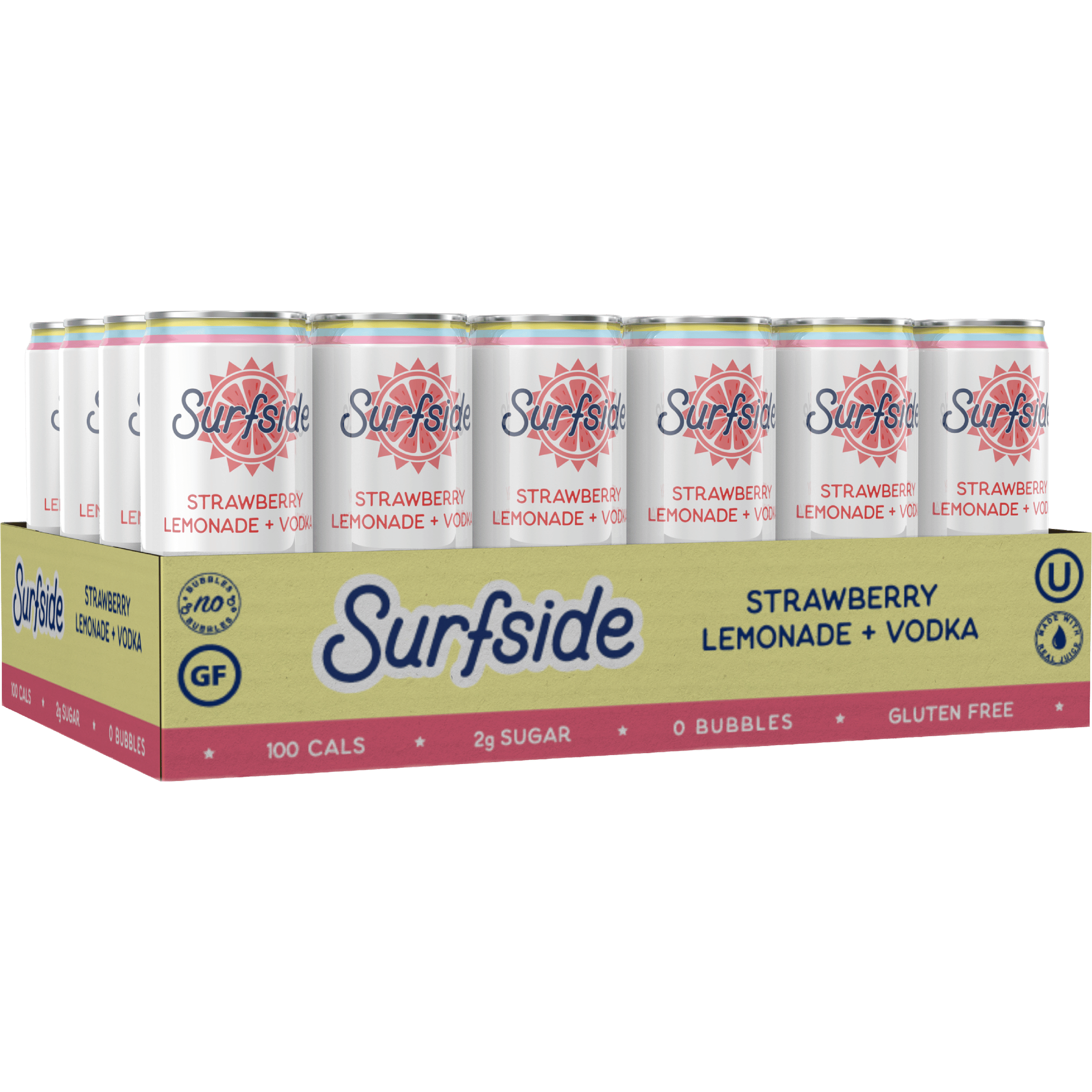 Surfside Strawberry Lemonade + Vodka