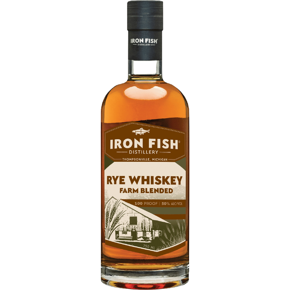 Iron Fish Farm Blended Rye Whiskey