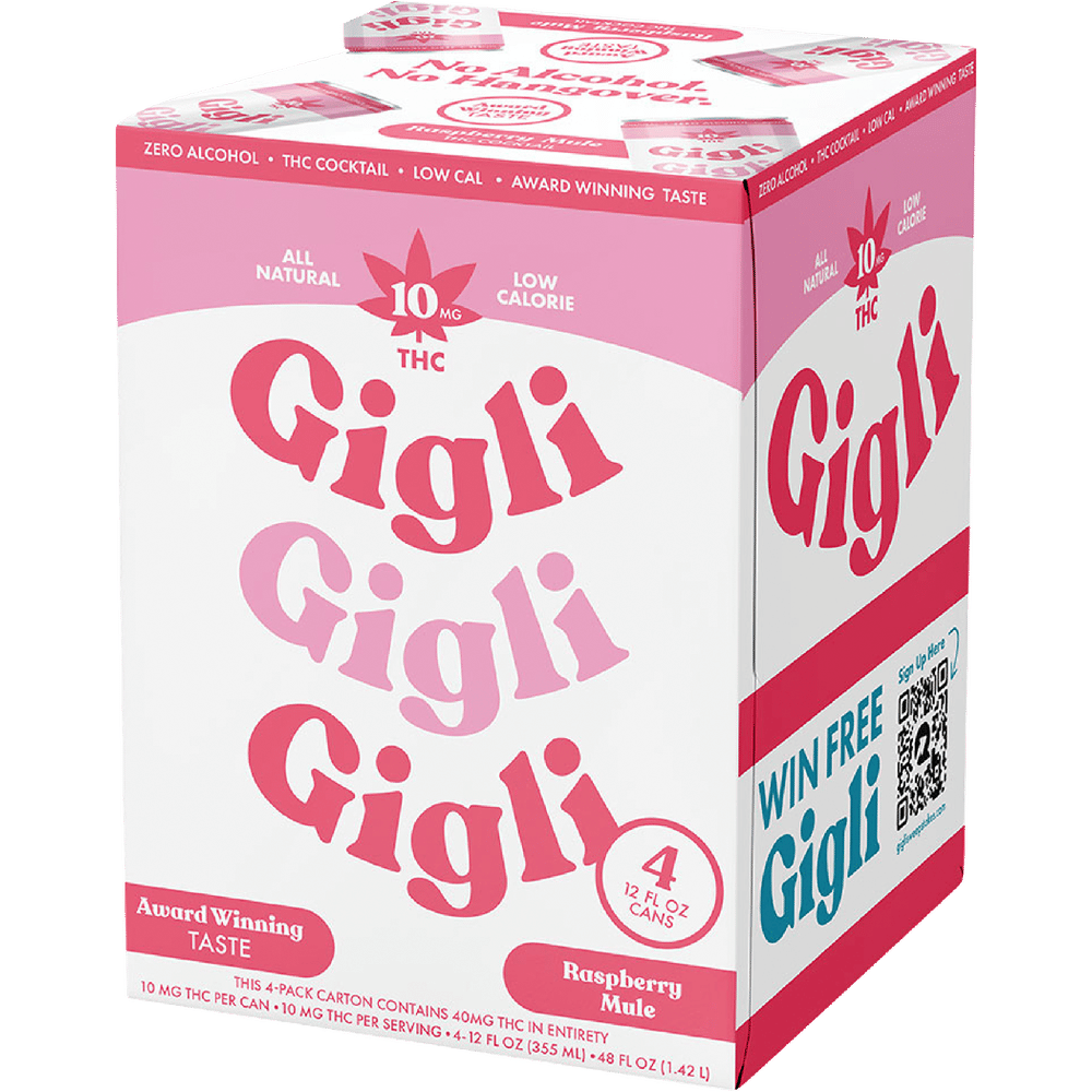 Gigli THC 10mg Raspberry Mule