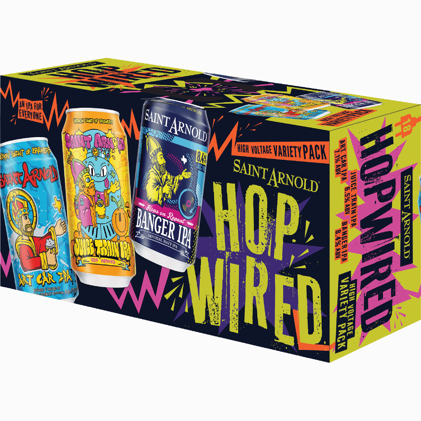 Saint Arnold Hop Wired IPA Variety