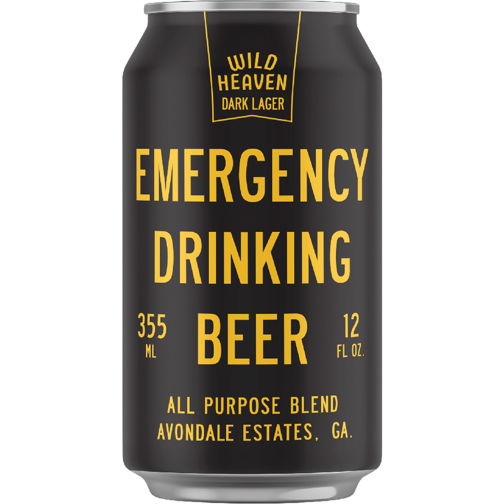Wild Heaven Black Emergency Drinking Beer