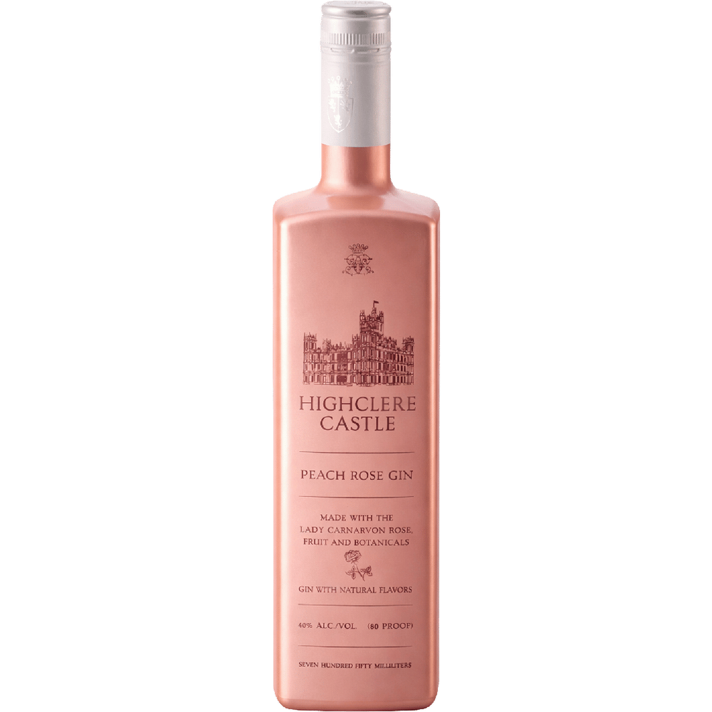 Highclere Castle Peach Rose Gin