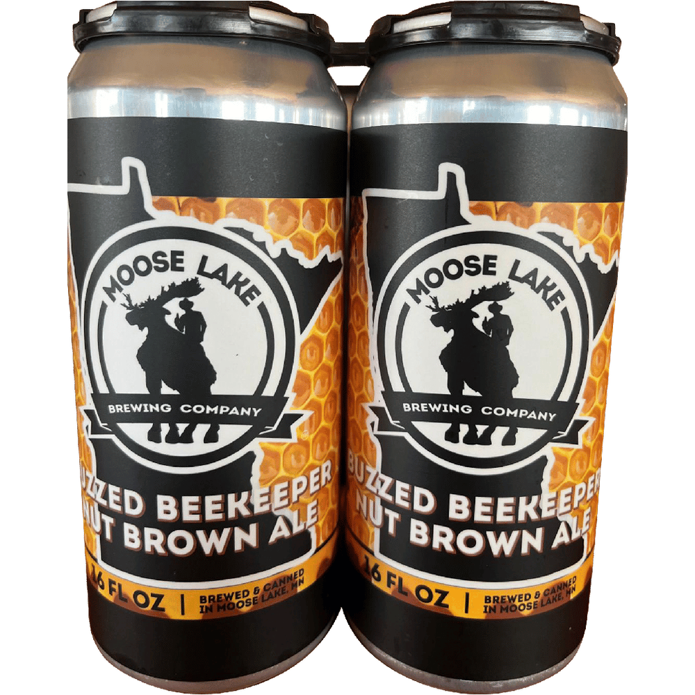 Moose Lake Buzzed Beekeeper Honey Nut Brown Ale