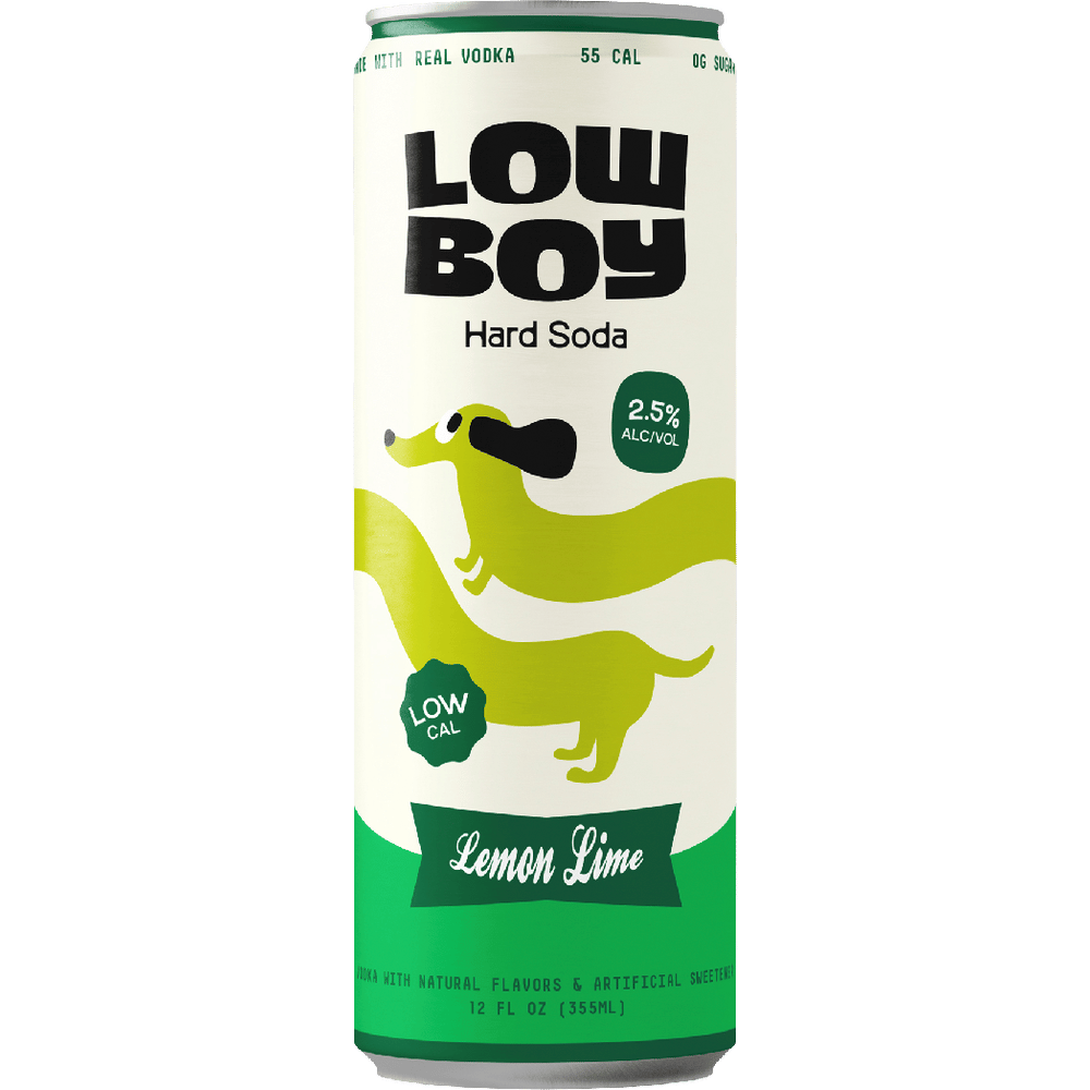 Low Boy Lemon Lime Fizz Hard Soda