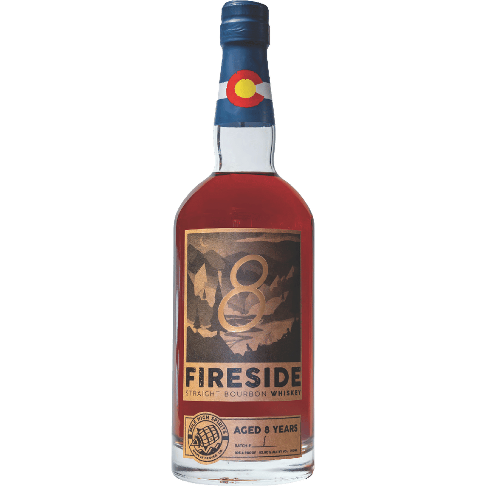 Mile High Fireside 8 Year Bourbon Whiskey