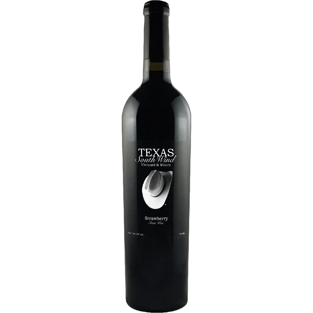 Texas SouthWind Vineyard and Winery Strawberry Fruit Wine