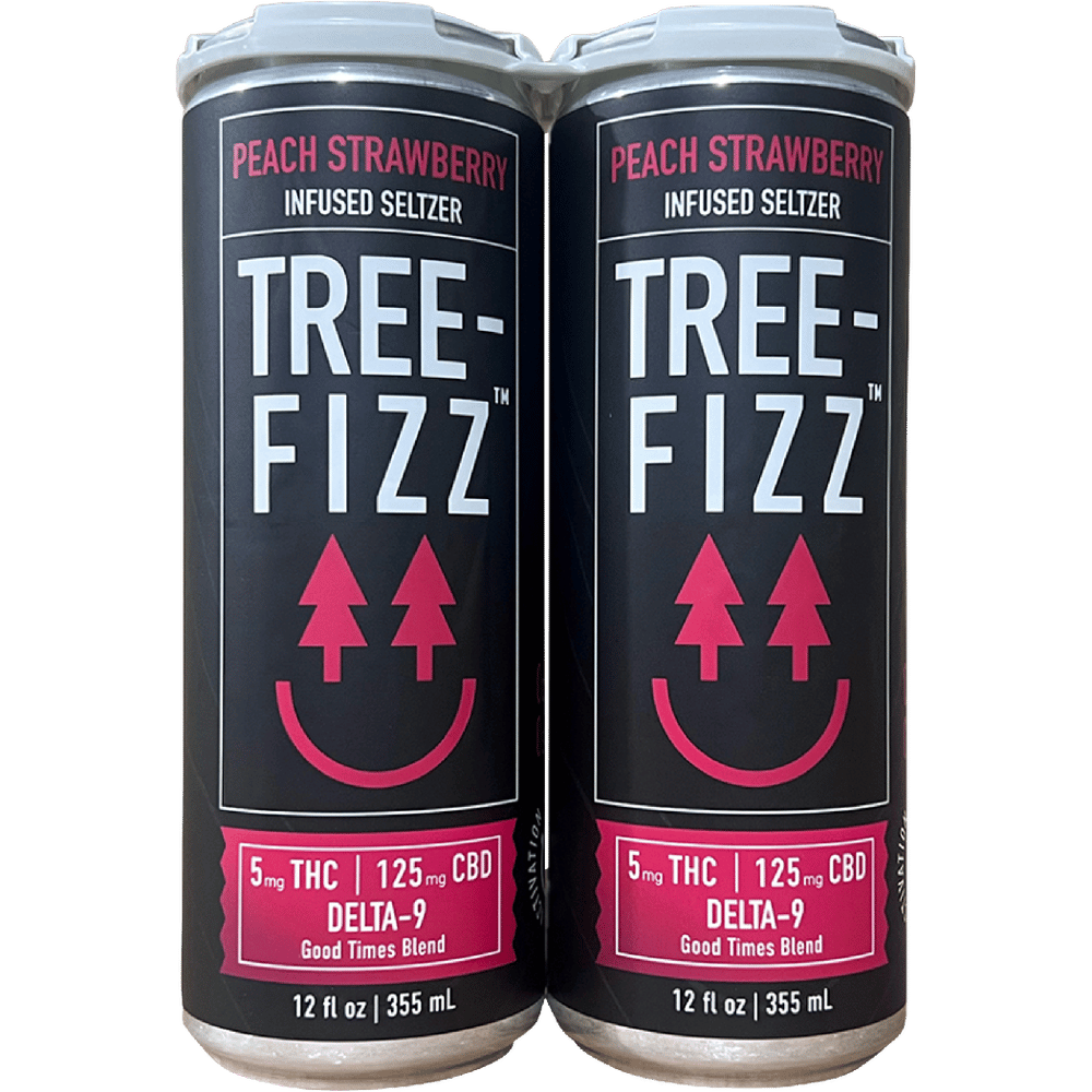 Tree-Fizz THC 5mg Peach Strawberry VA
