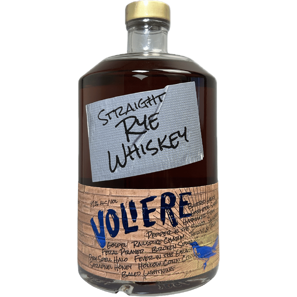 Voliere Straight Rye Whiskey
