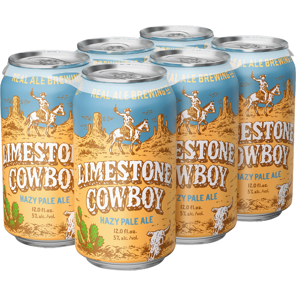 Real Ale Limestone Cowboy Hazy Pale Ale