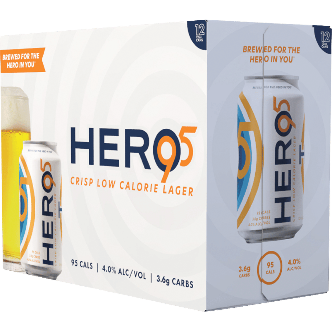 Lonsdale Hero95 Crisp Low Calorie Lager