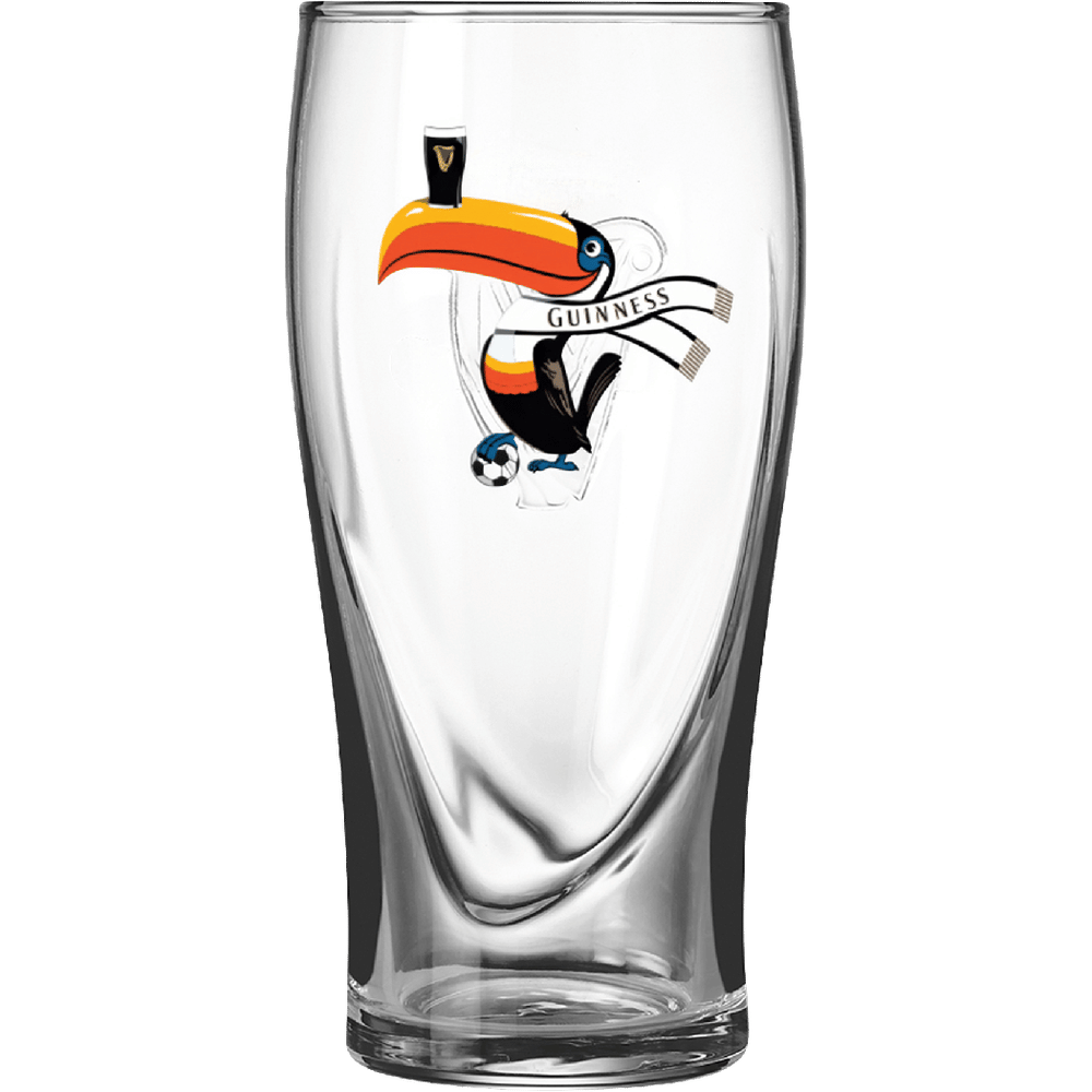 Guinness Soccer Gravity Pint Glass | Total Wine & More