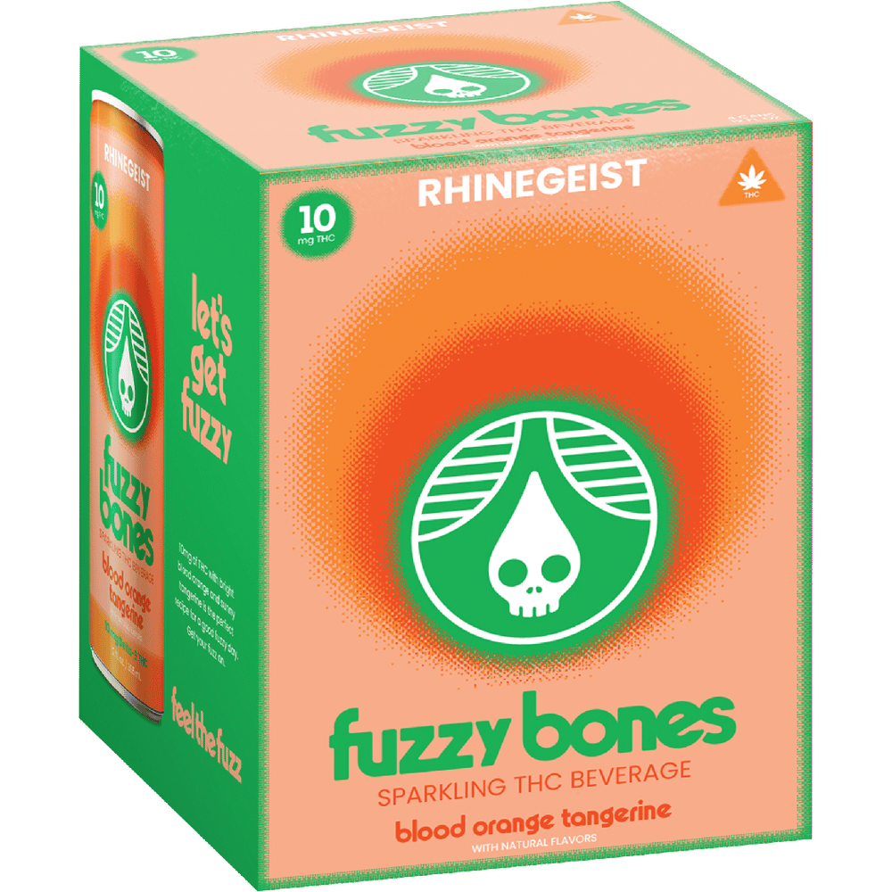 Fuzzy Bones THC 10mg Blood Orange Tangerine