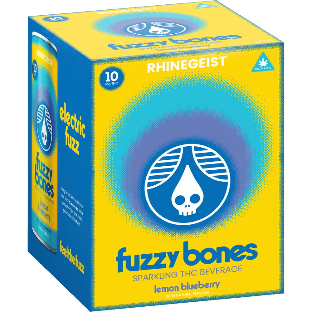 Fuzzy Bones THC 10mg Lemon Blueberry