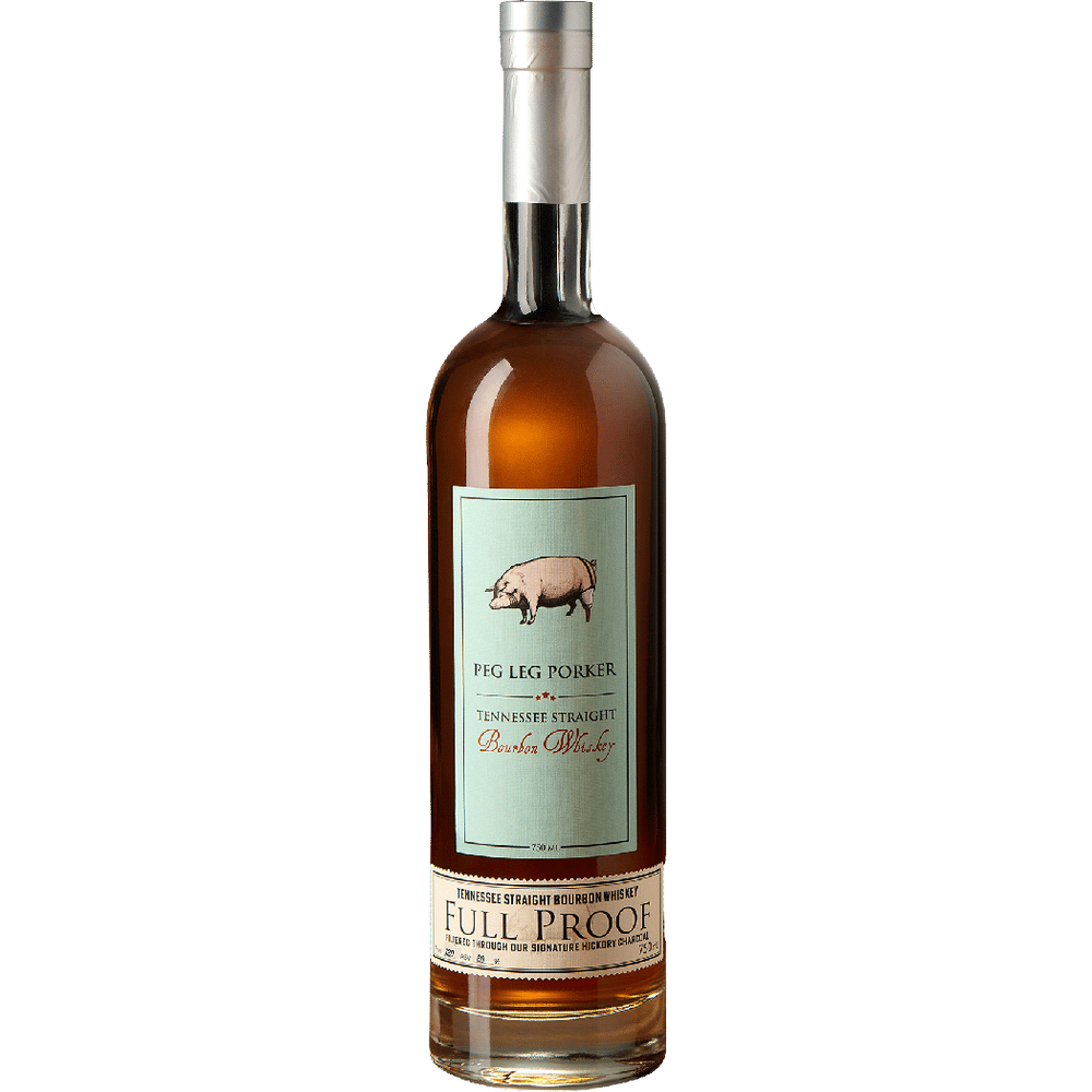 Peg Leg Porker Full Proof Tennessee Straight Bourbon Whiskey