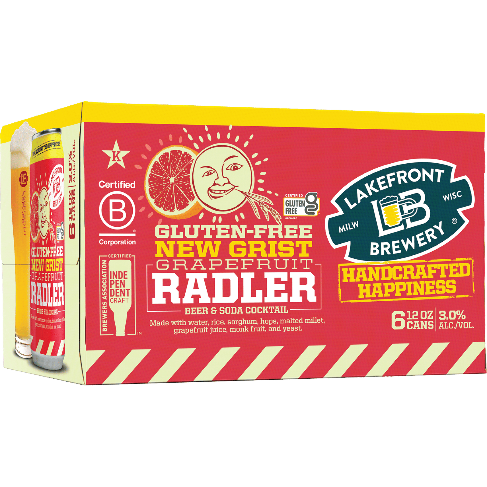Lakefront New Grist Gluten-Free Radler