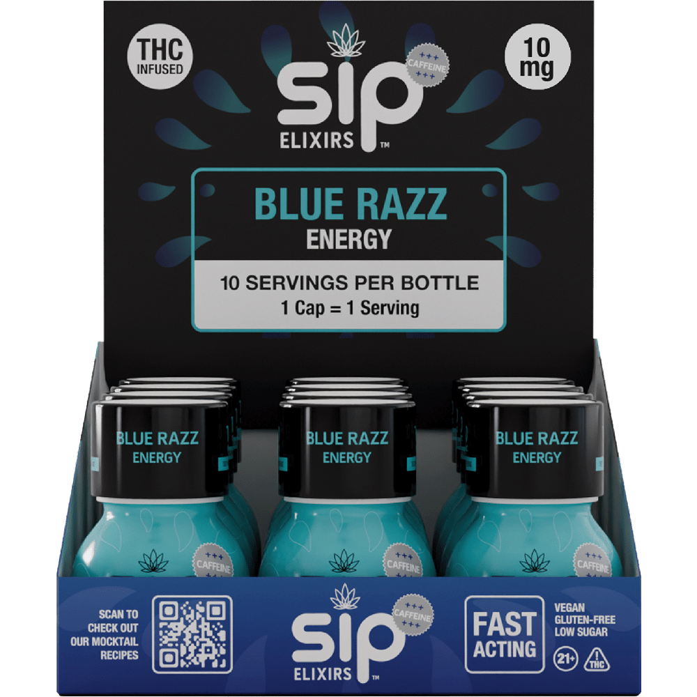 Sip Elixirs THC 10mg Blue Razz Energy