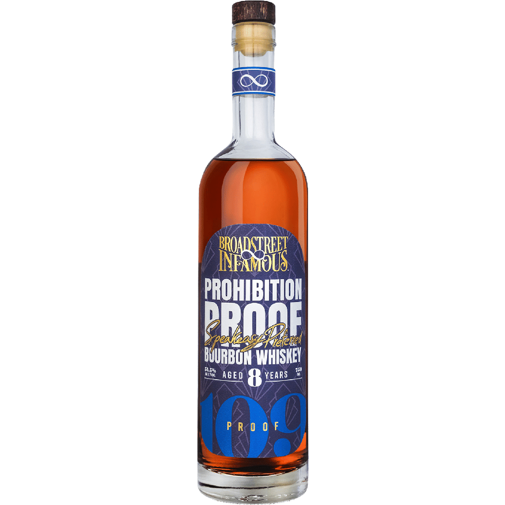 Broadstreet Infamous Prohibition Proof Bourbon Whiskey