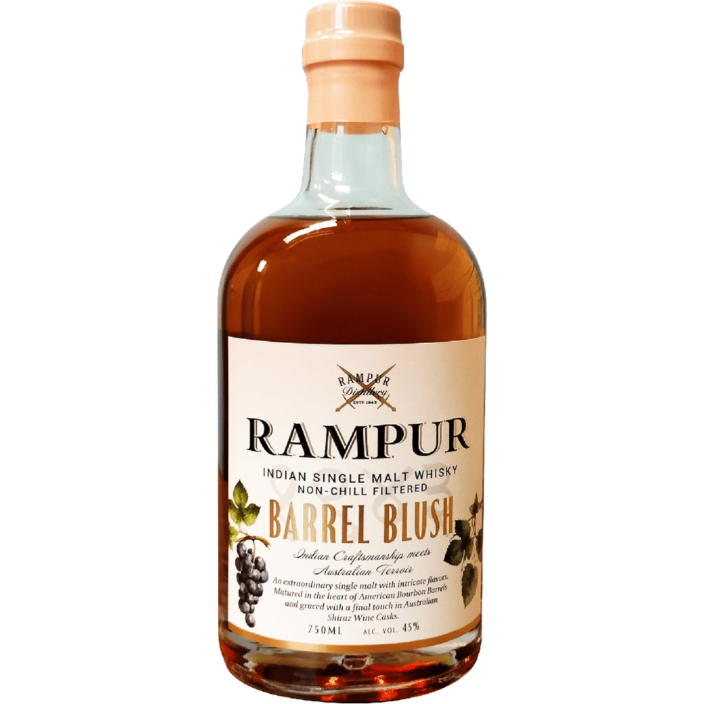 Rampur Barrel Blush Indian Single Malt Whisky