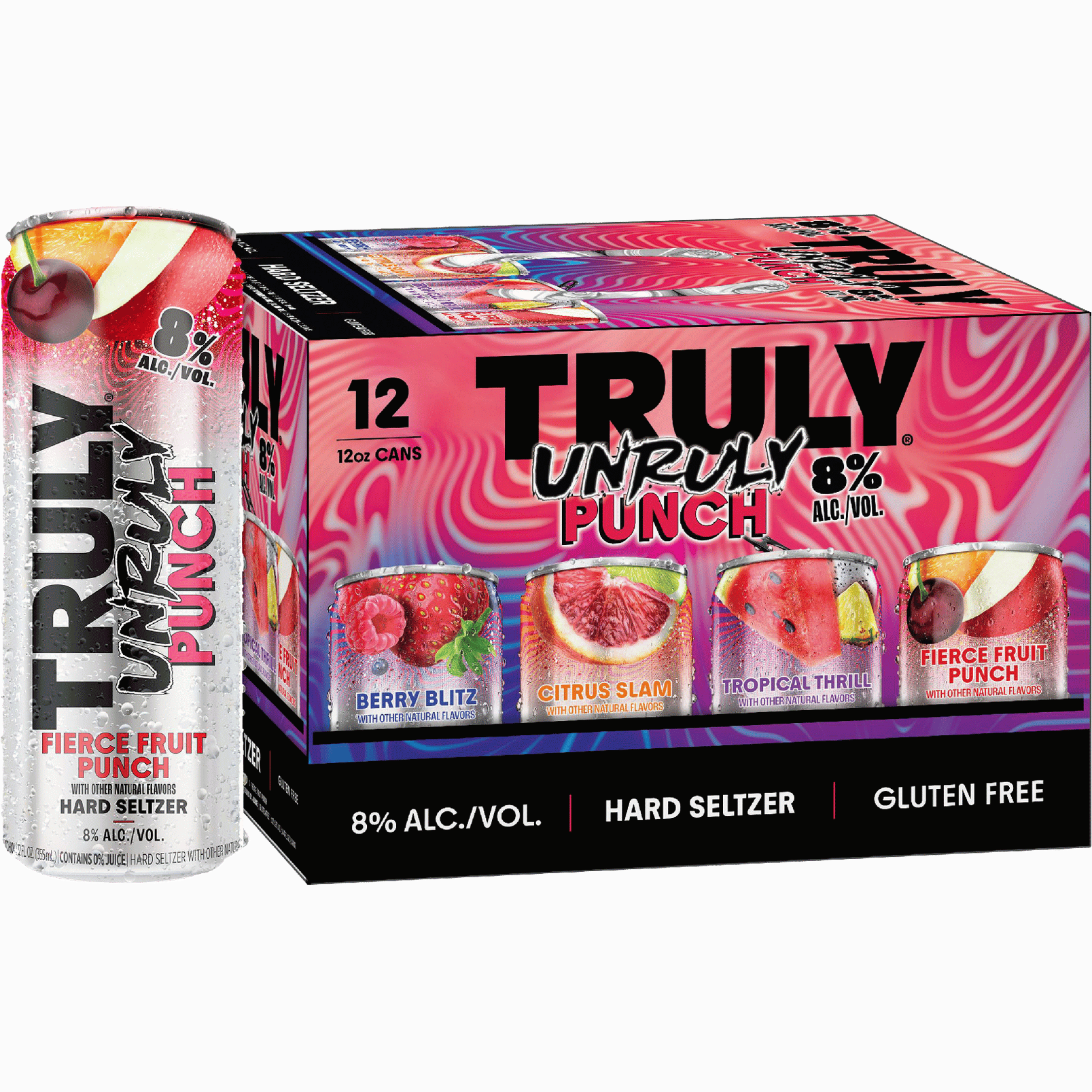 TRULY Unruly Hard Seltzer Punch Variety Pack