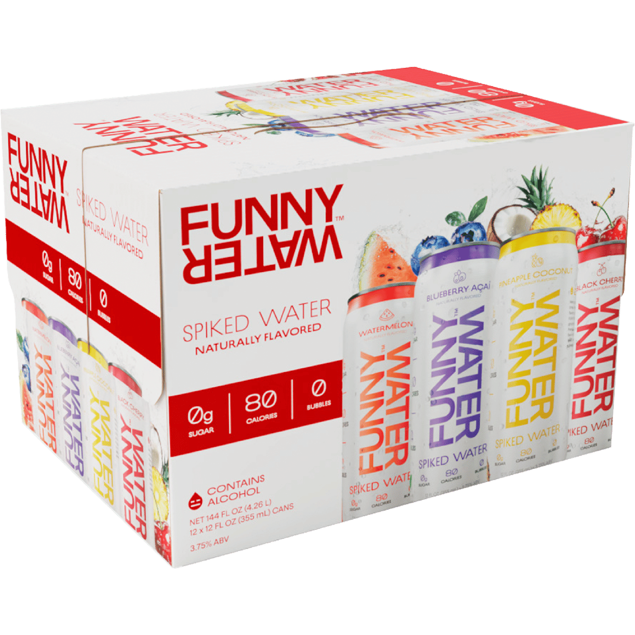 Funny Water Spiked Water Fruit Variety Pack