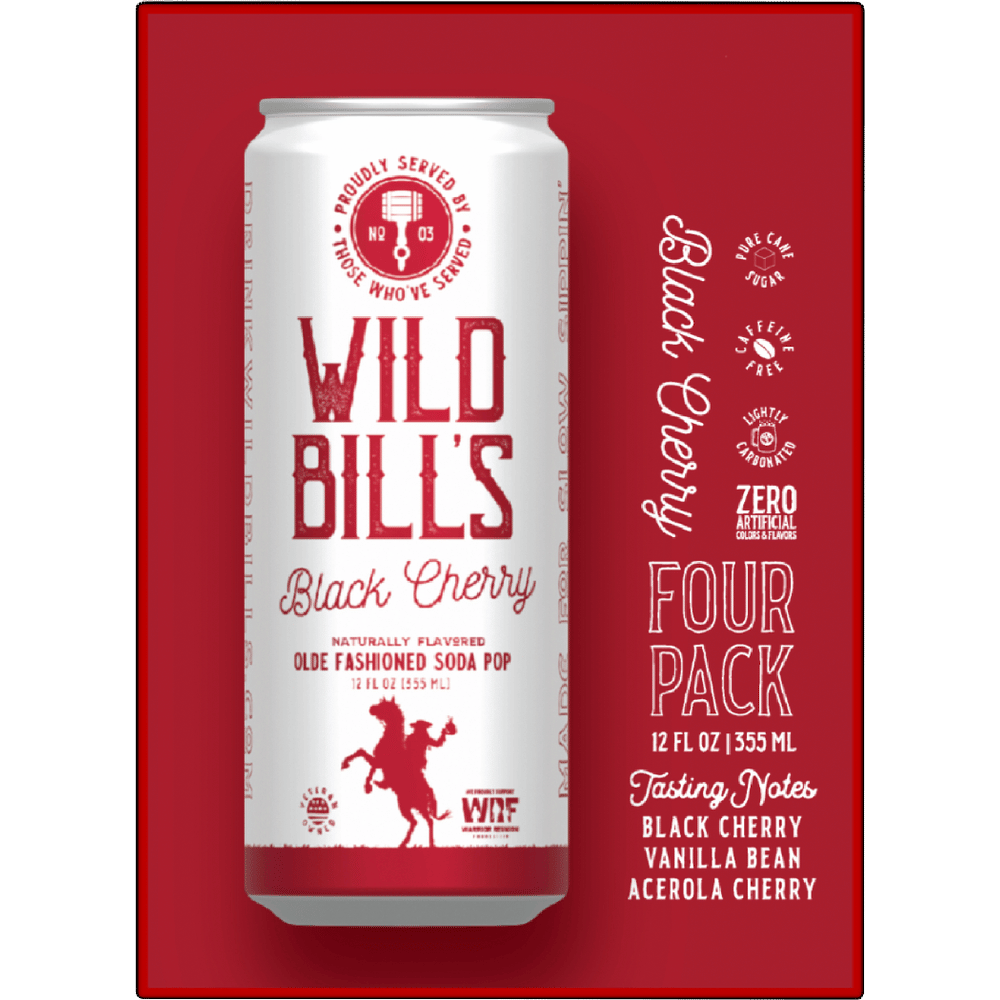 Wild Bills Craft Soda Black Cherry