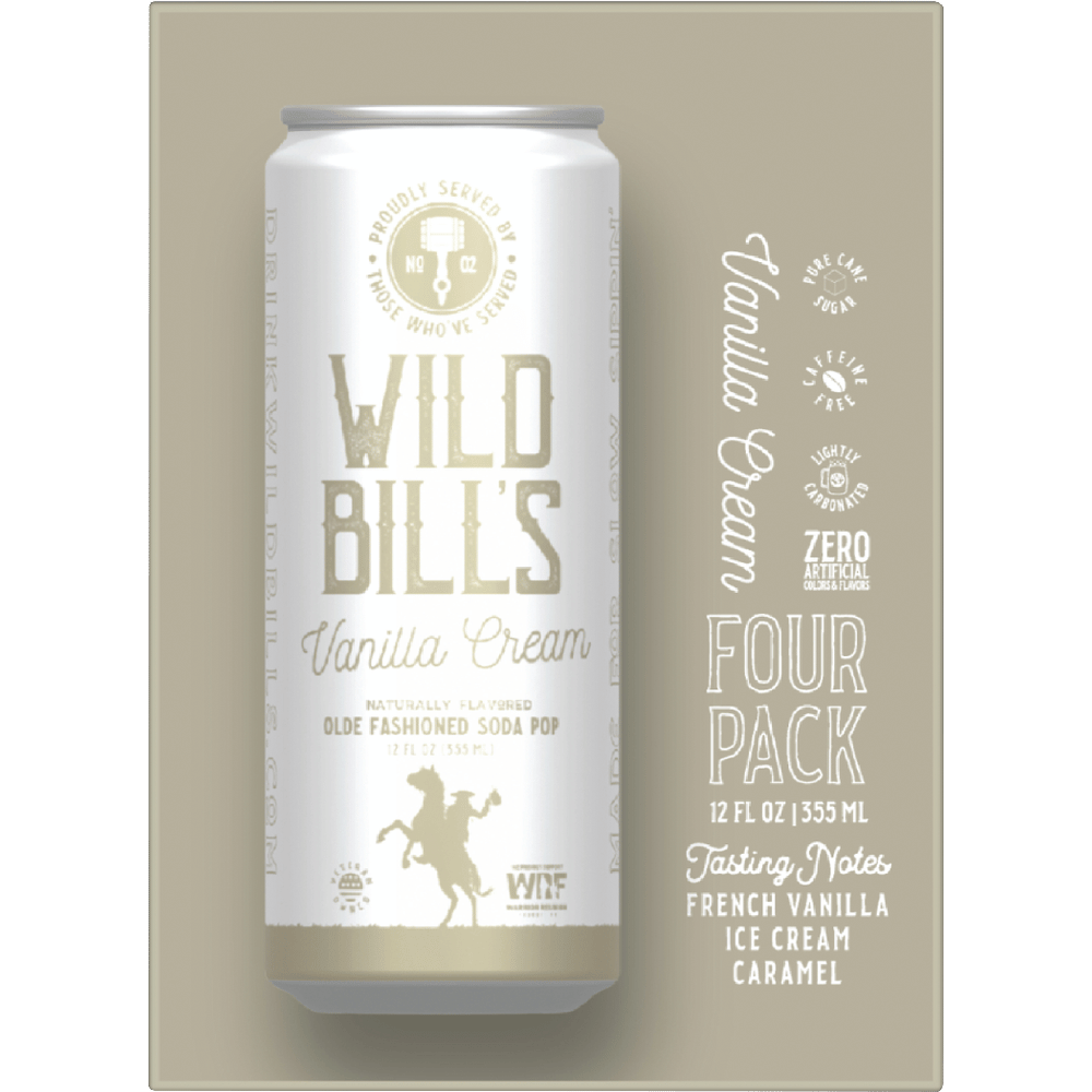 Wild Bills Craft Soda Vanilla Cream