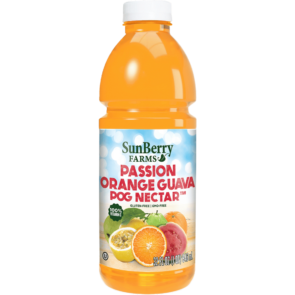 SunBerry Farms Passion Orange Guava Nectar