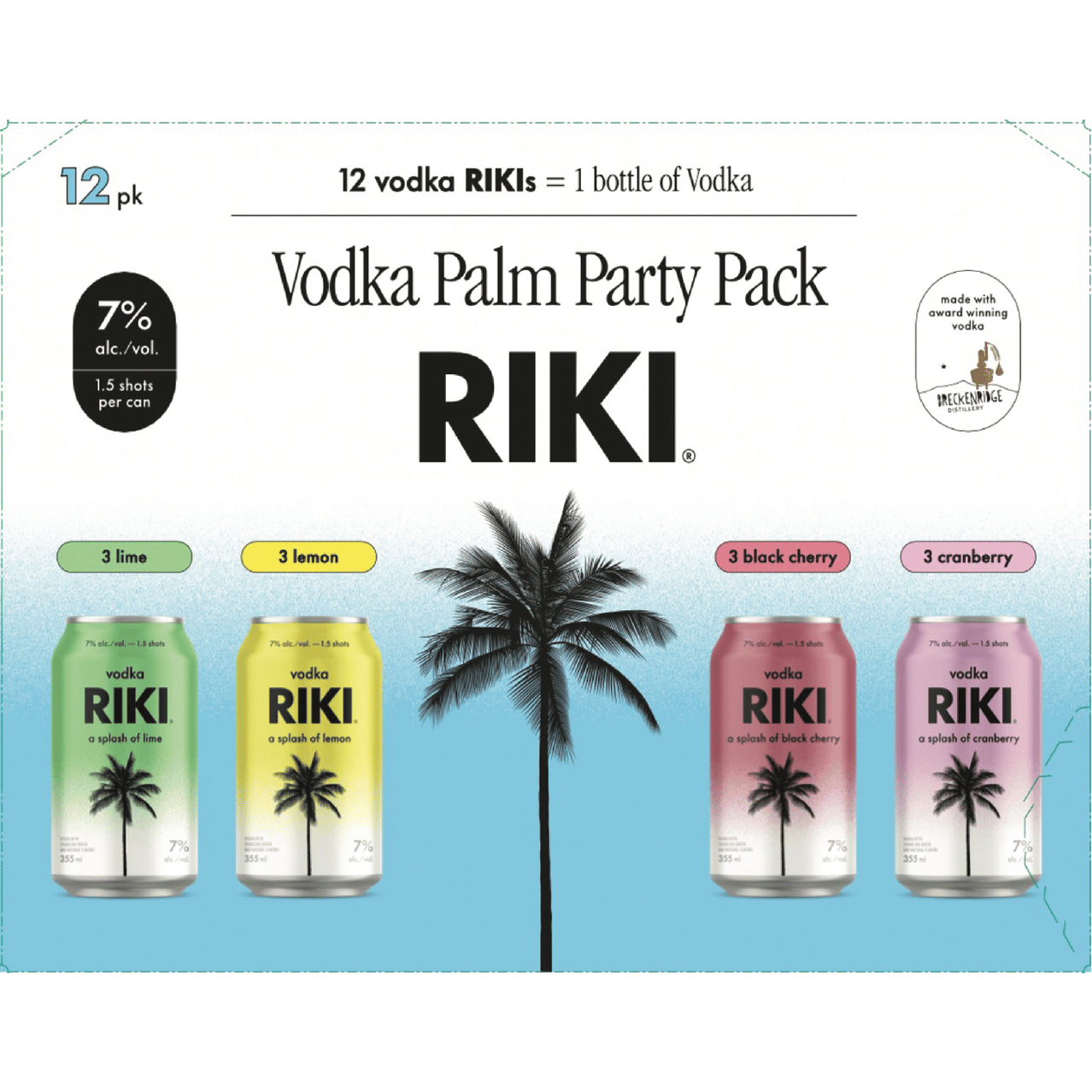 Riki Vodka Variety Pack
