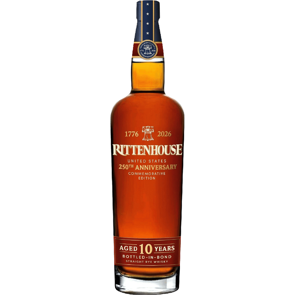 Rittenhouse 10 Year Bottled in Bond America 250th Edition Rye Whiskey