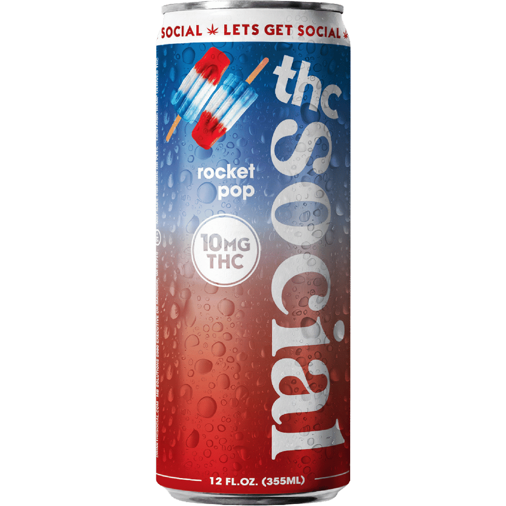 Social THC 10mg Rocket Pop