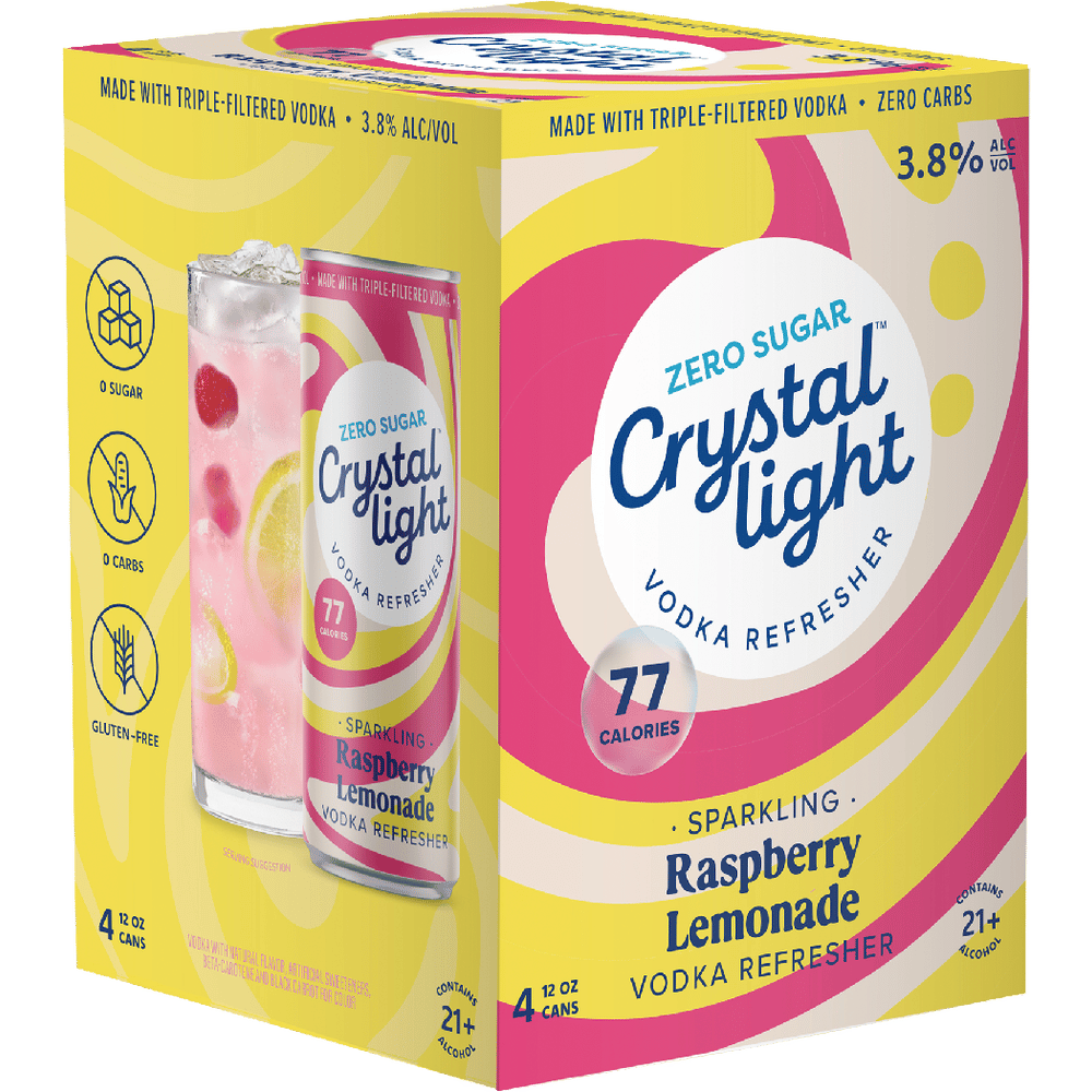 Crystal Light Raspberry Lemonade Vodka Refresher