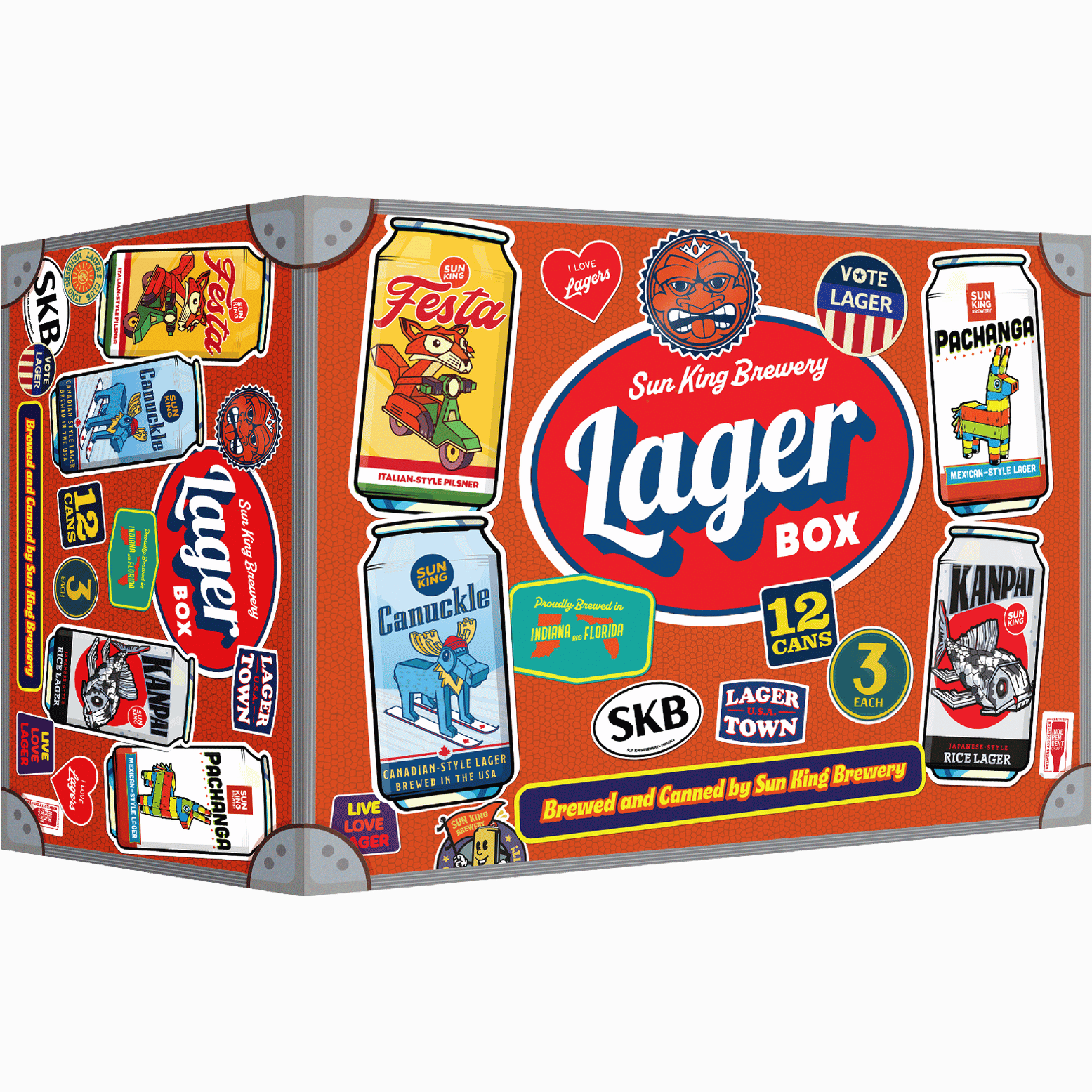 Sun King Lager Box