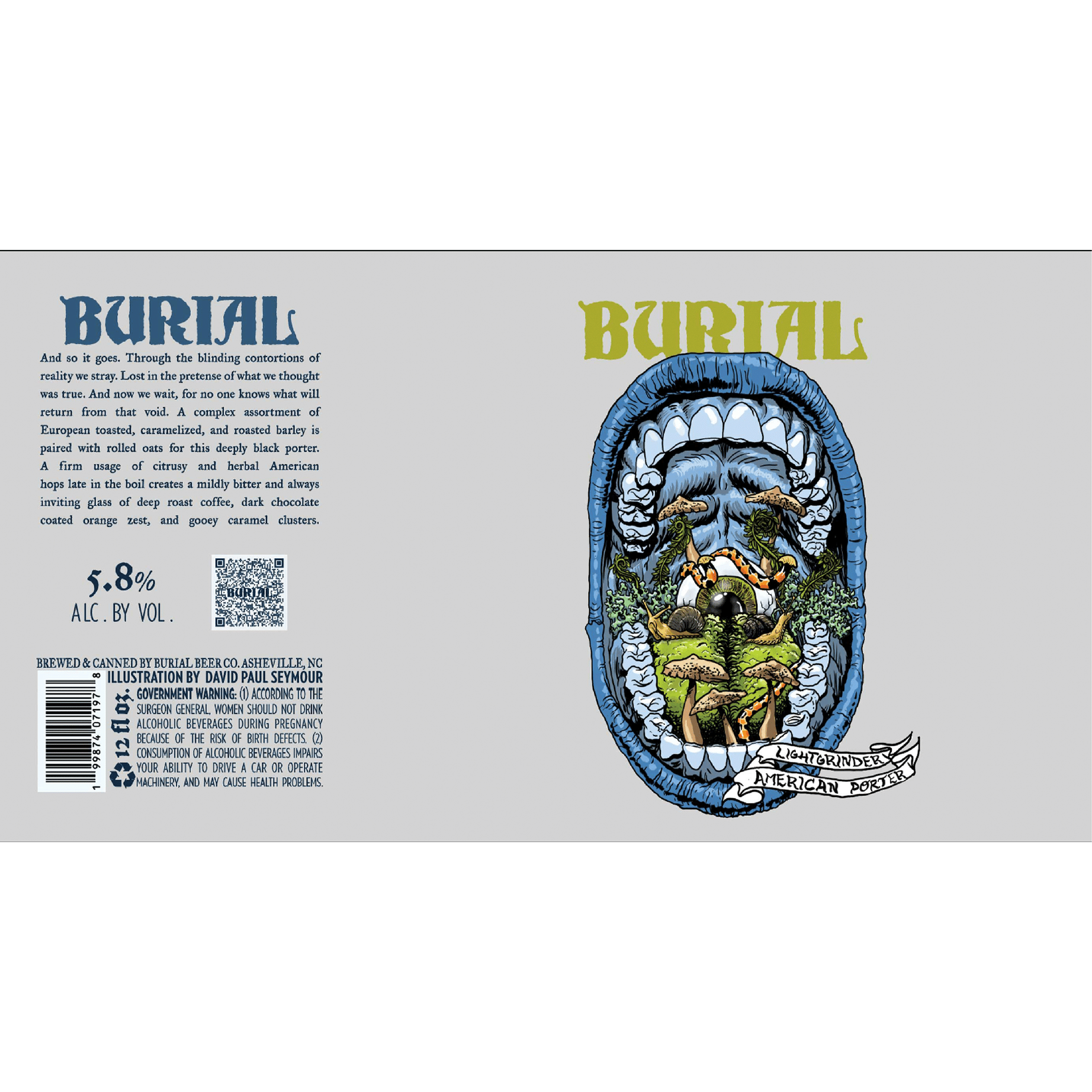 Burial Lightgrinder American Porter