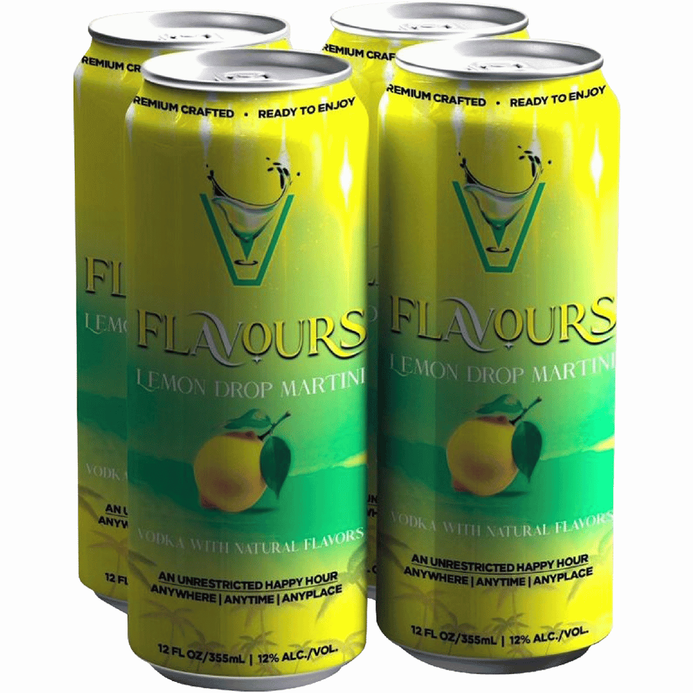 Flavours lemon drop martini