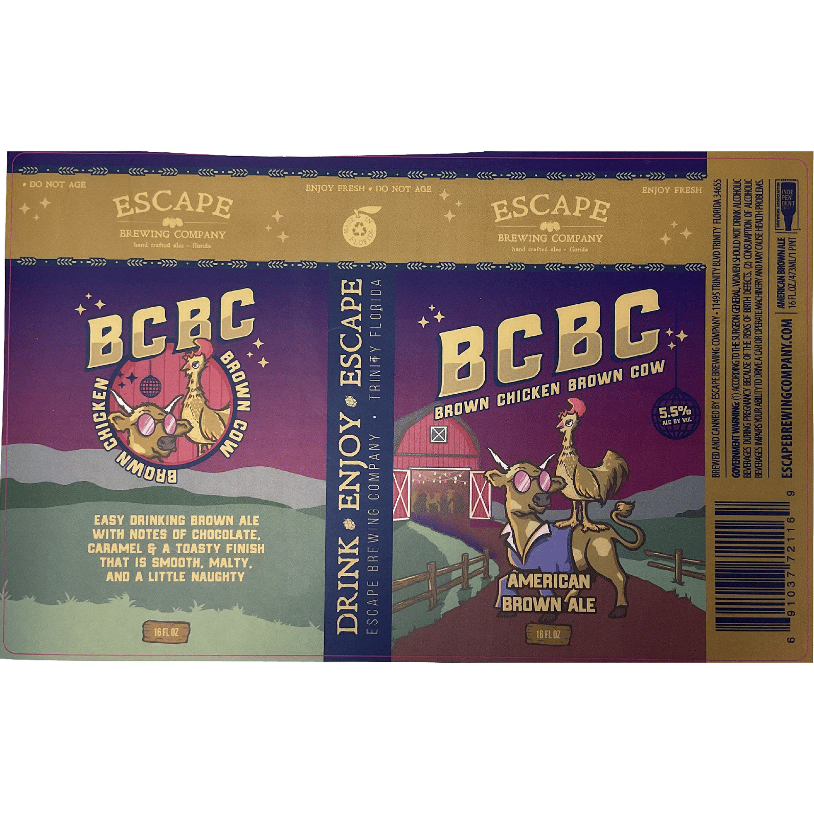 Escape BCBC Brown Ale