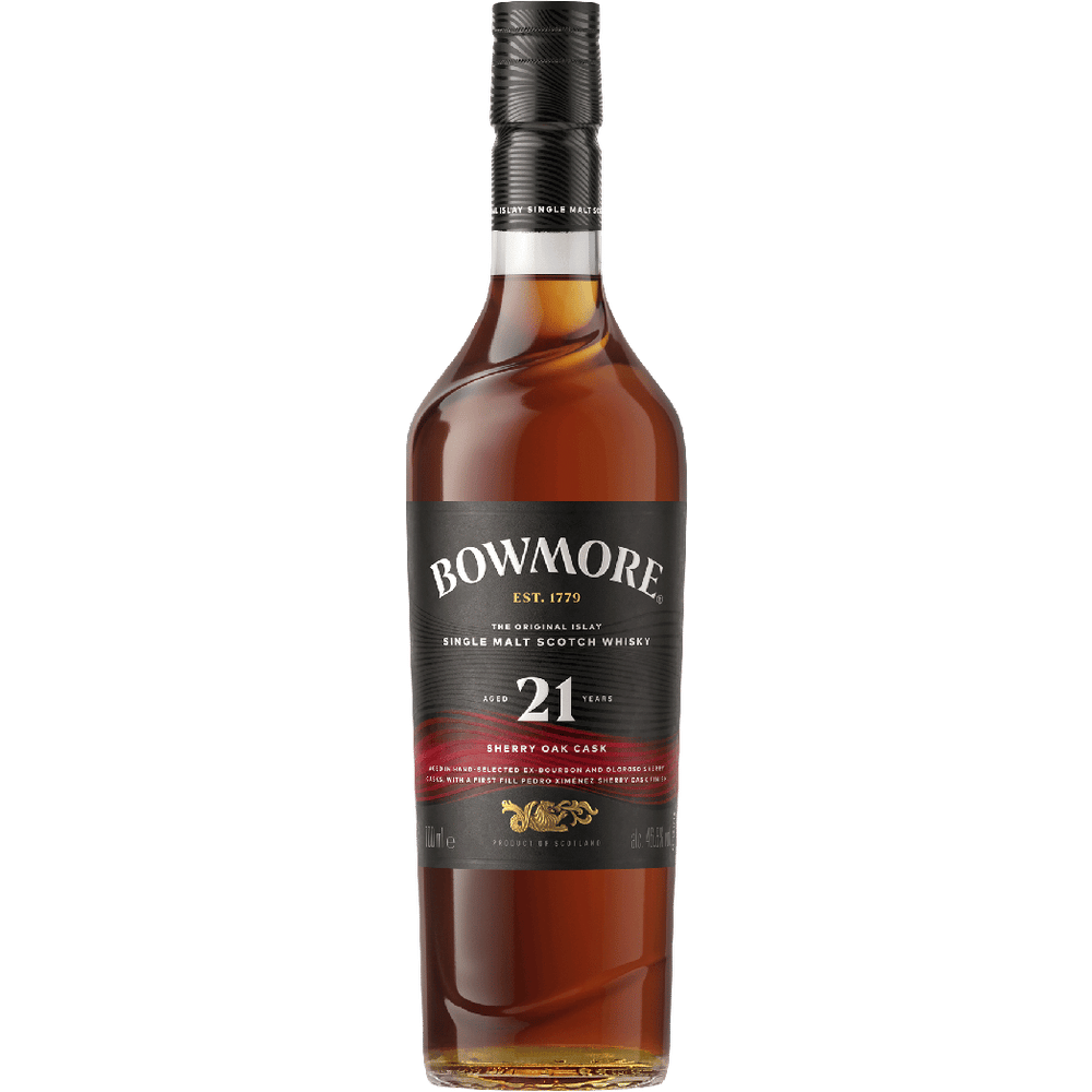 Bowmore 21 Year Old Sherry Cask Single Malt Scotch Whisky