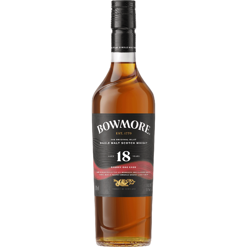 BOWMORE 18年 700ml 46% Bowmore 18 Year Old Sherry Cask Single Malt Scotch Whisky | Total