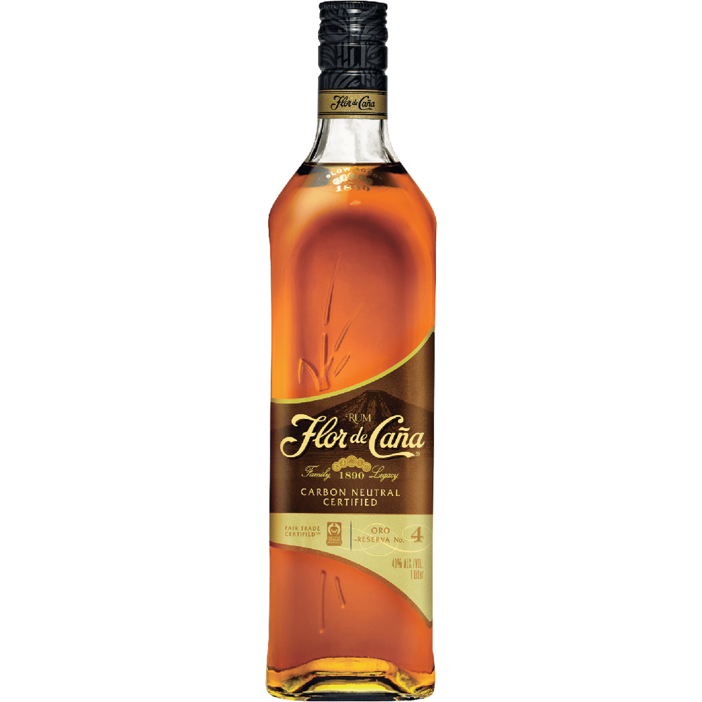 Flor de Cana 4 Year Rum Anejo Oro