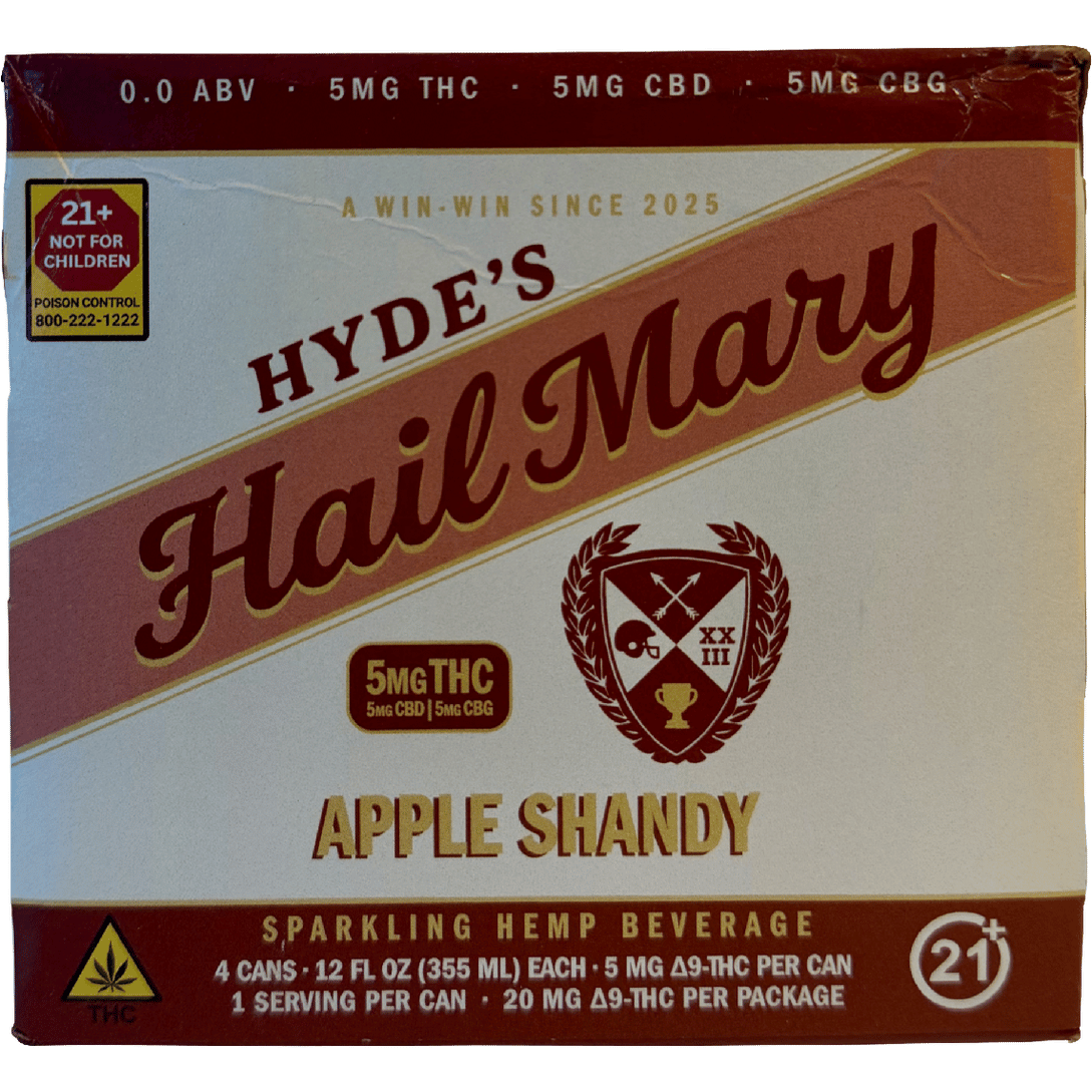 Hyde's Hail Mary THC 5mg Apple Shandy LA