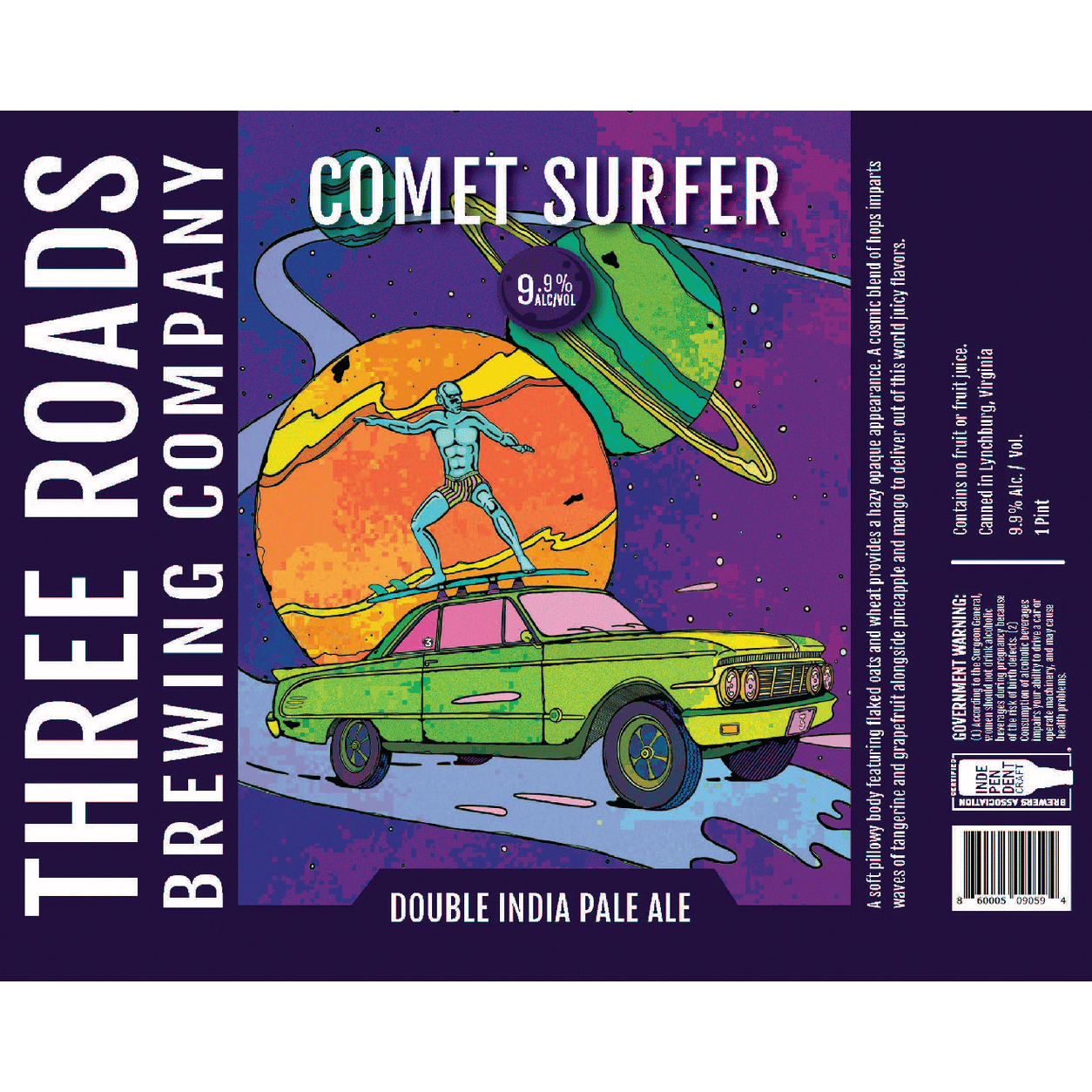 Three Roads Comet Surfer