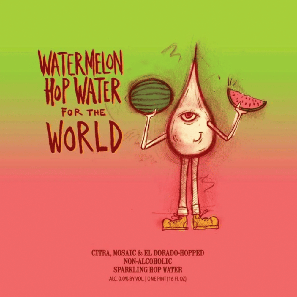 Hop Butcher Non-Alcoholic Watermelon Hop Water