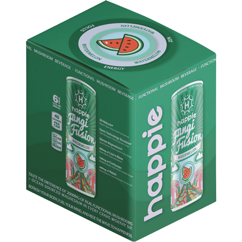 Happie Fungi Fusion Non-Alcoholic Watermelon
