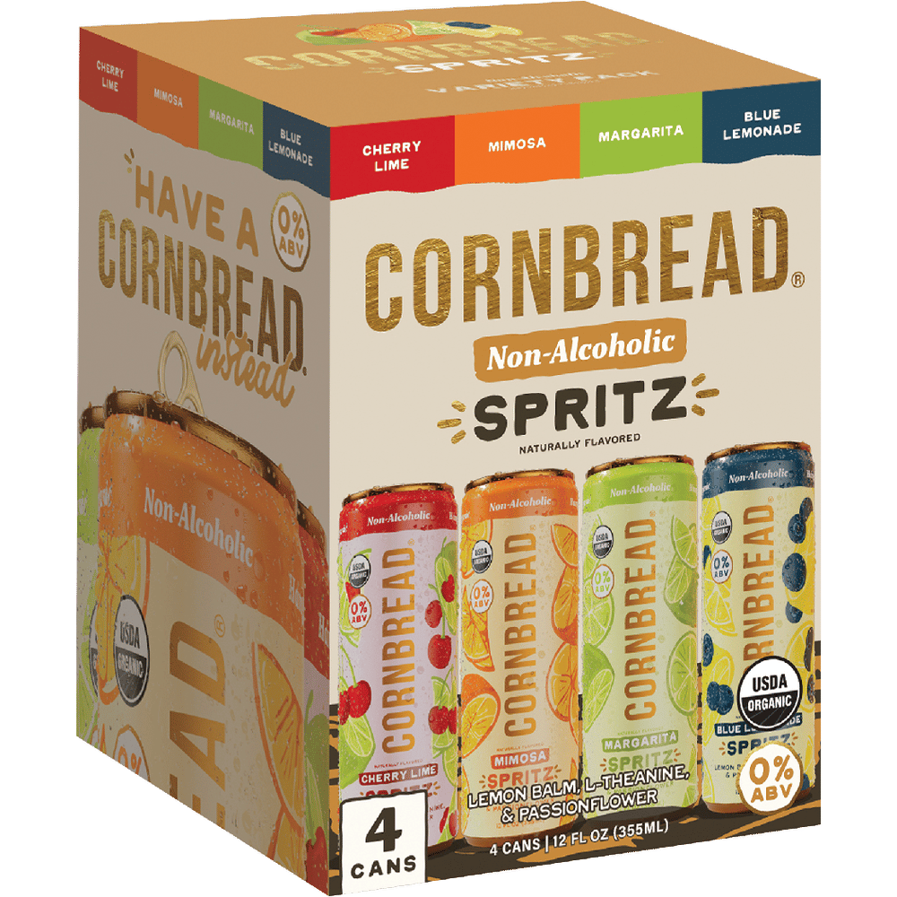 Cornbread Non-Alcoholic Spritz Variety Pack