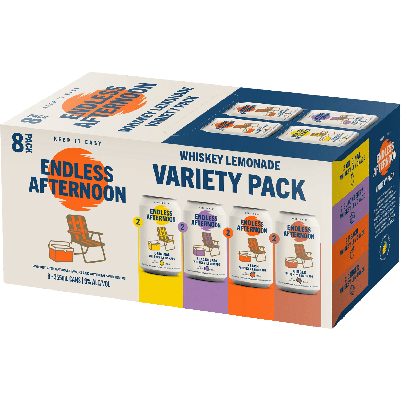 Endless Afternoon Variety Lemonade Cocktail 8 Pack