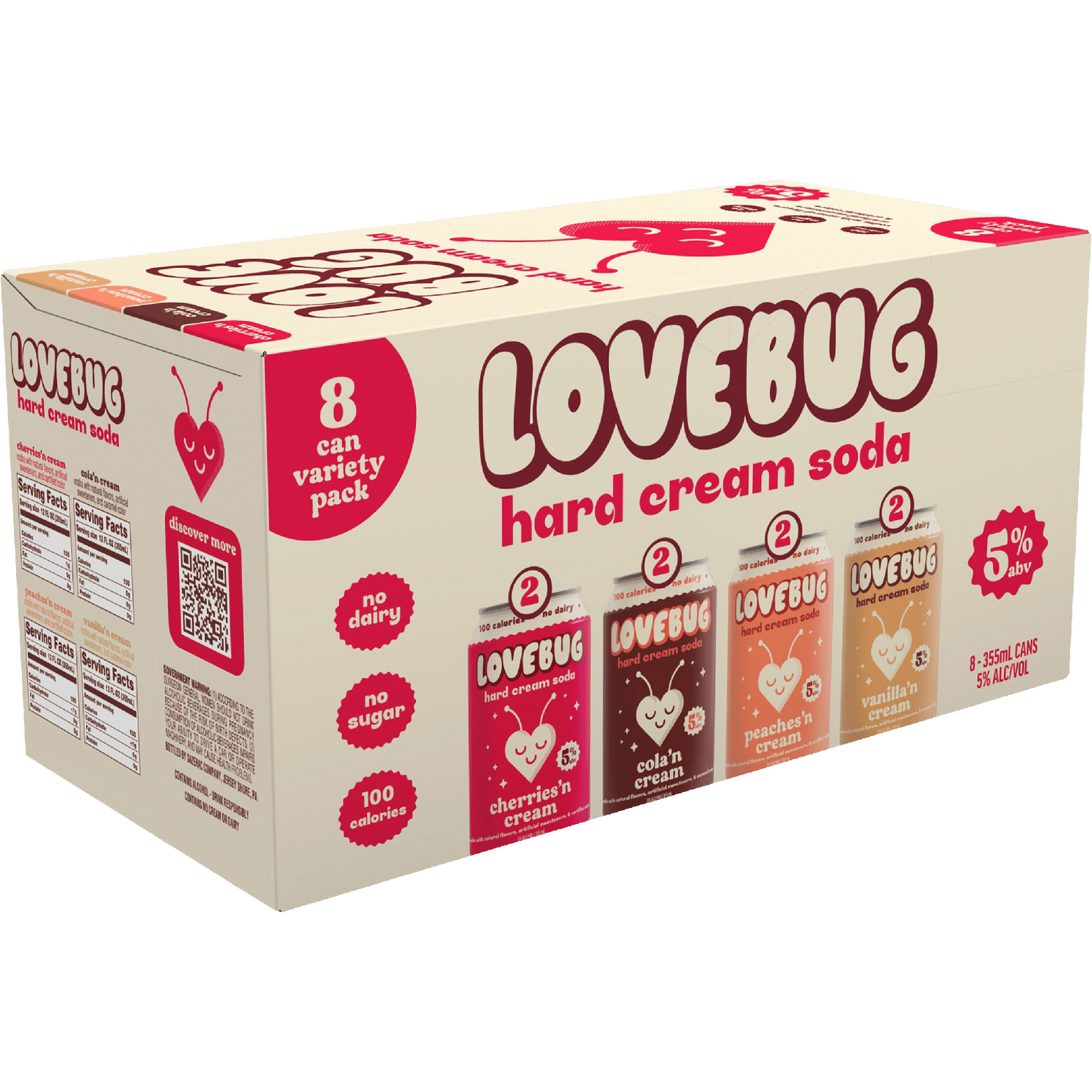 Lovebug Variety Cocktail 8 Pack