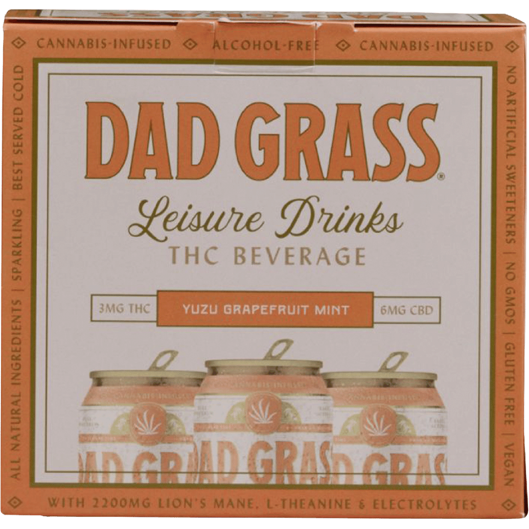 Dad Grass THC 3mg Yuzu Grapefruit