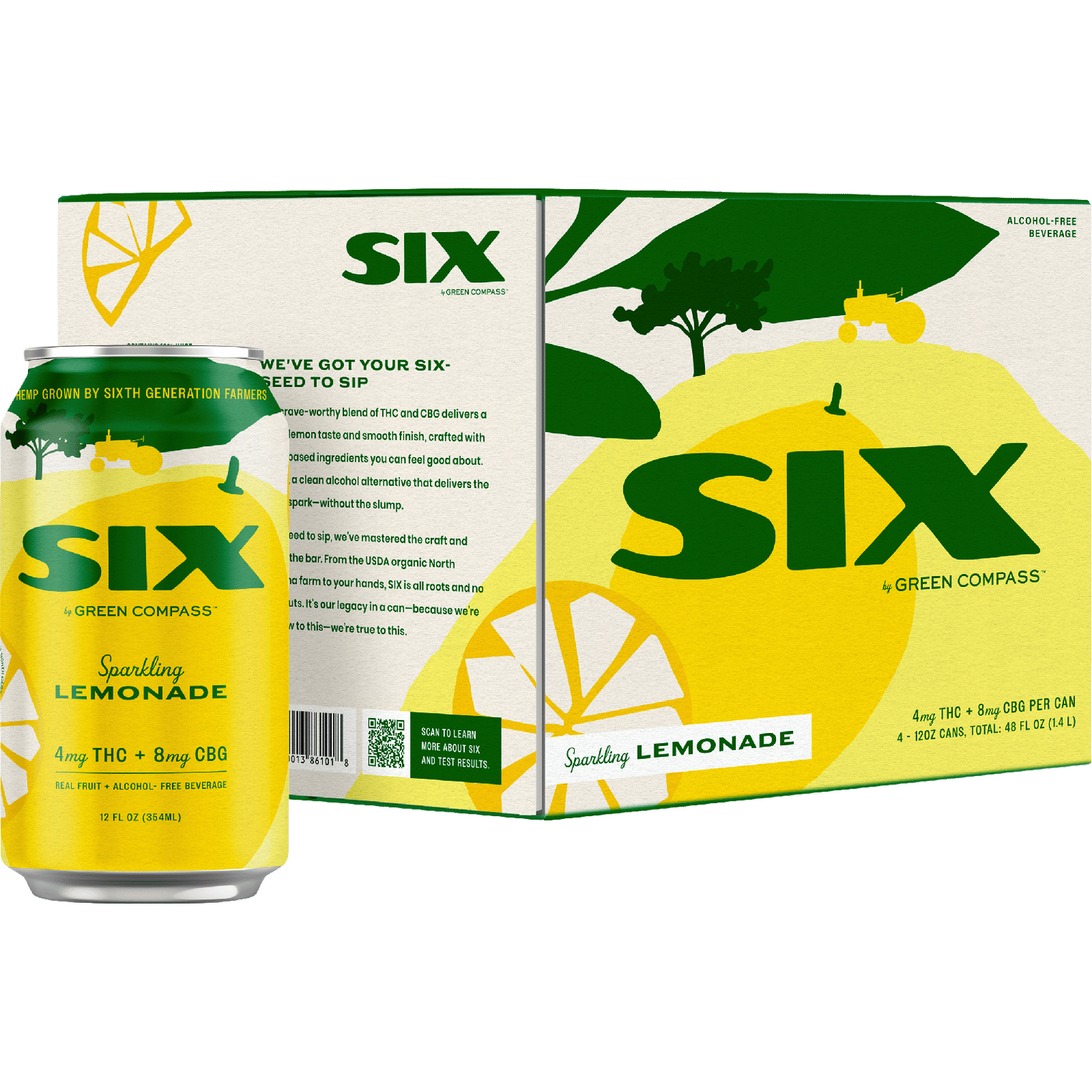 Six THC 4mg Lemonade