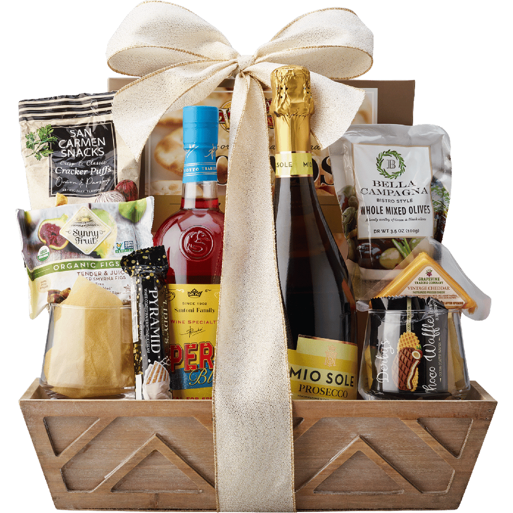 Italian Spritz Gift Basket with Aperix Bliss Apertivo