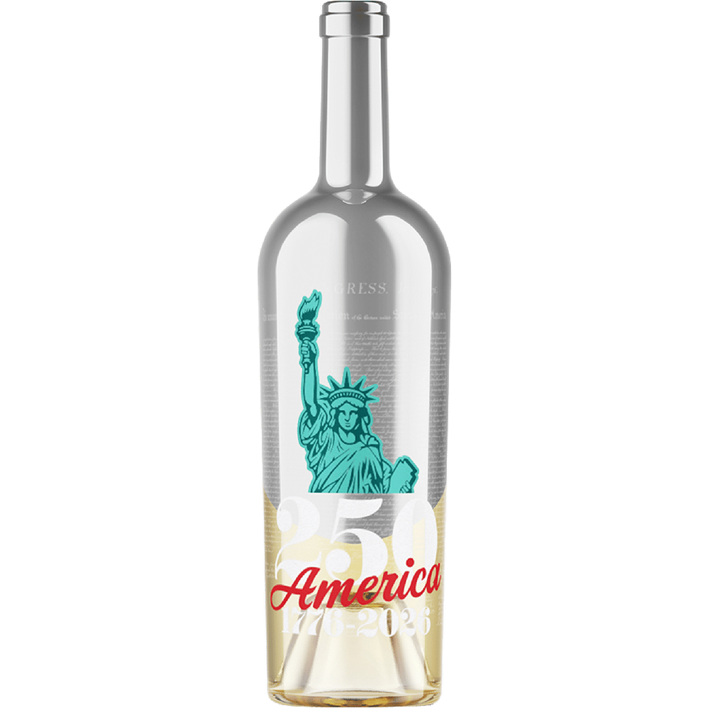 America 250th Lady Liberty Silver Dipped Sauvignon Blanc