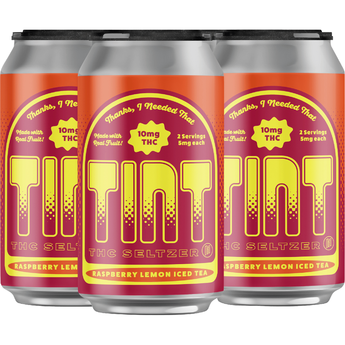Tint THC 10mg Raspberry Lemon Iced Tea